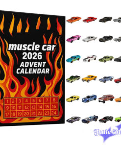 Hot Wheels Muscle Toy Car Advent Calendar