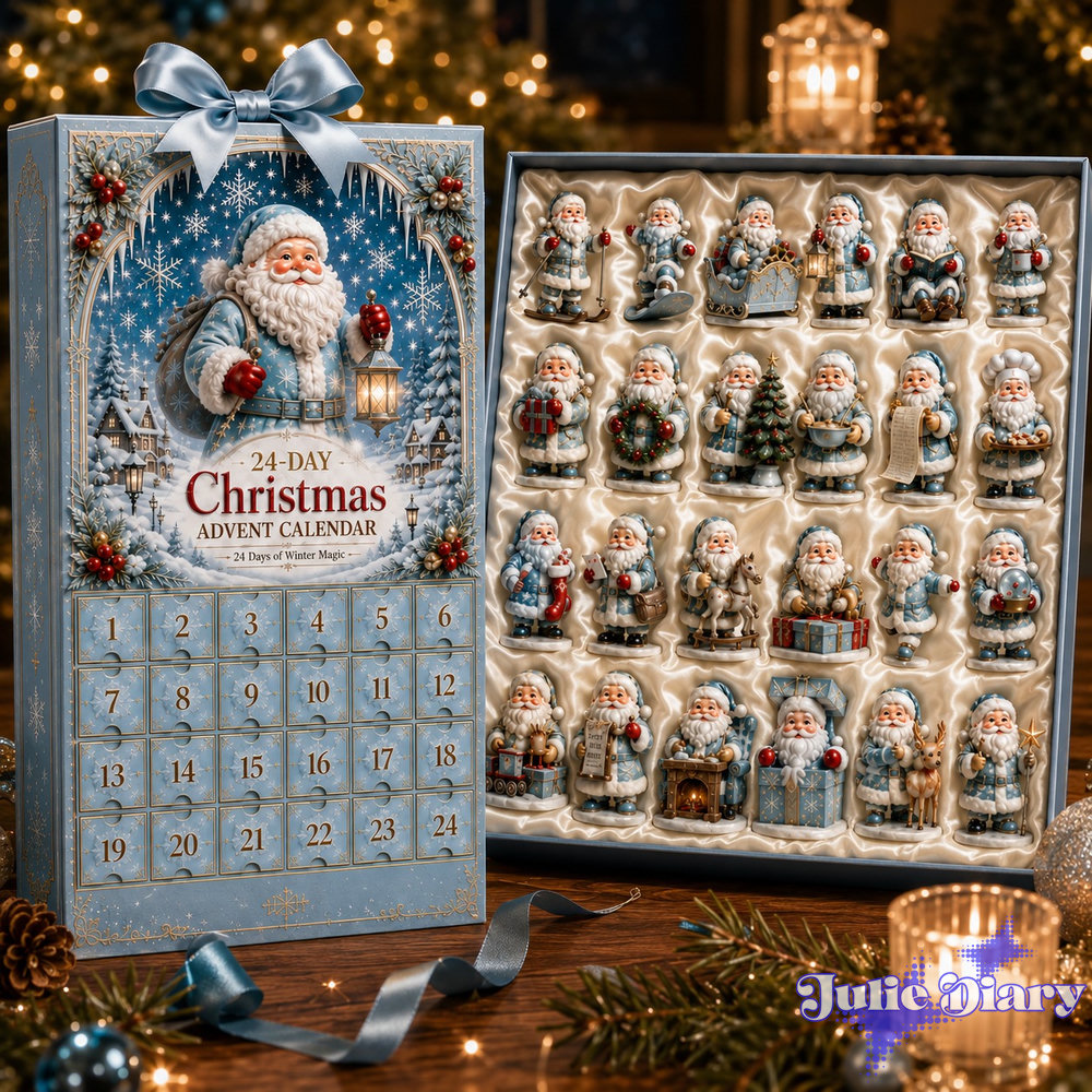 Icy Santa Claus Christmas Countdown Advent Calendar Icy Santa Claus Christmas Countdown Advent Calendar