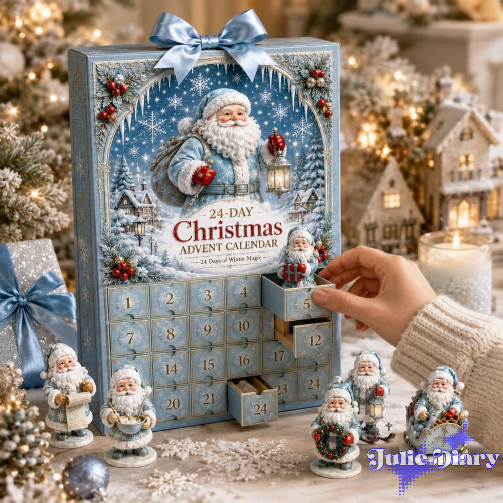 Icy Santa Claus Christmas Countdown Advent Calendar Icy Santa Claus Christmas Countdown Advent Calendar