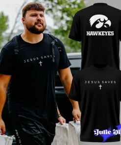 Iowa Hawkeyes x Jesus Saves 2026 Shirt