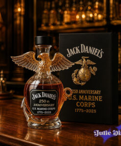 Jack Daniel’s 250th Anniversary U.S Marine Corps Whiskey Bottle