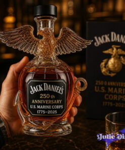 Jack Daniel’s 250th Anniversary U.S Marine Corps Whiskey Bottle