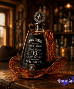 Jack Daniel’s Walker Texas Ranger Whiskey Bottle