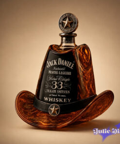 Jack Daniel’s Walker Texas Ranger Whiskey Bottle
