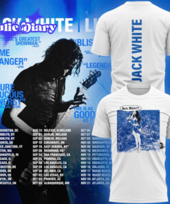 Jack White Live 2026 Tour Limited Edition White Shirt