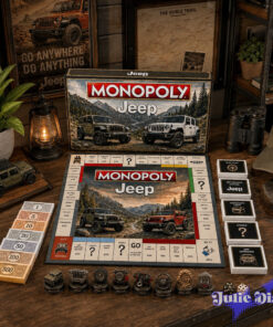 Jeep Monopoly Board Game
