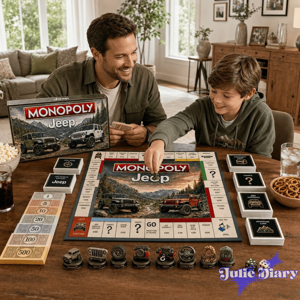 Jeep Monopoly Board Game Jeep Monopoly Board Game