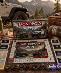 Jeep Monopoly Board Game