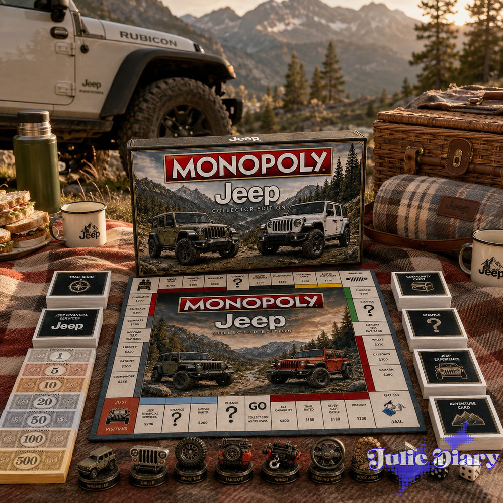 Jeep Monopoly Board Game Jeep Monopoly Board Game