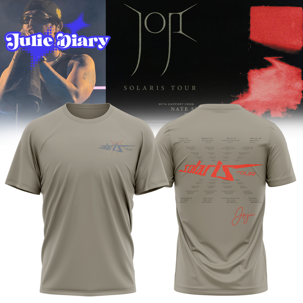 Joji Solaris Tour T-Shirt Joji Solaris Tour T-Shirt
