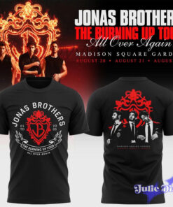 Jonas Brothers New York Burning Up Tour 2026 Shirt