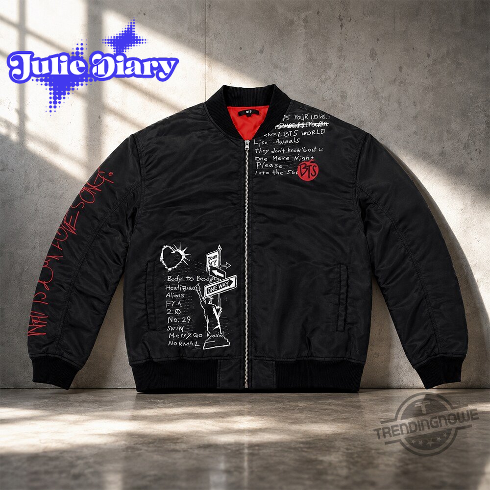 Jungkook BTS What Is Your Love Song Bomber Jacket Jungkook BTS What Is Your Love Song Bomber Jacket