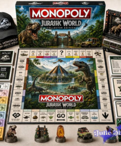 Jurassic World Collector Edition Monopoly Board Game Jurassic World Collector Edition Monopoly Board Game