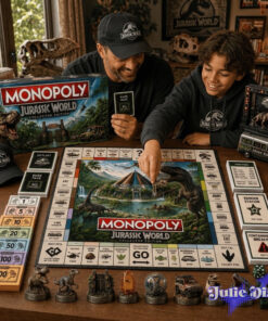 Jurassic World Collector Edition Monopoly Board Game