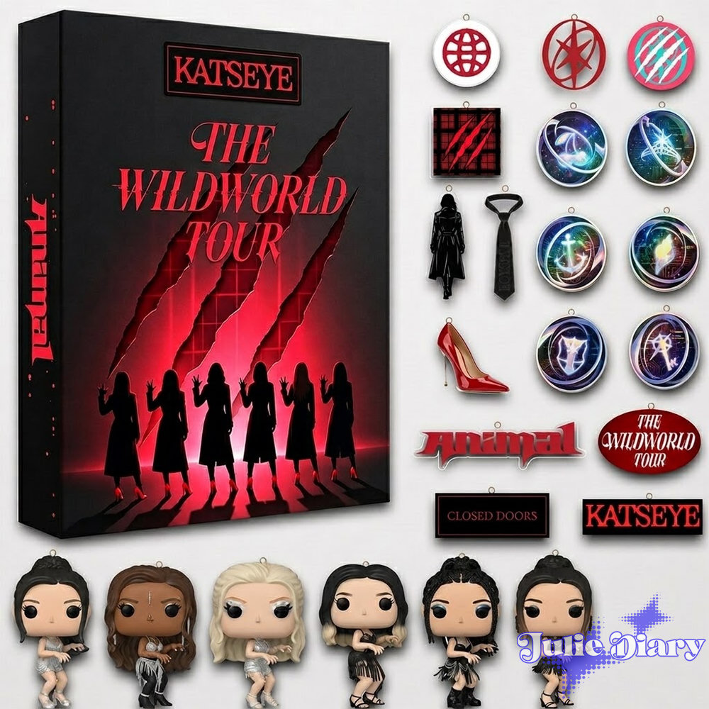 KATSEYE Animal Dance The Wildworld Tour 2026 Advent Calendar KATSEYE Animal Dance The Wildworld Tour 2026 Advent Calendar