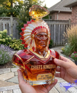 Kansas City Chiefs Native American Whiskey Bottle
