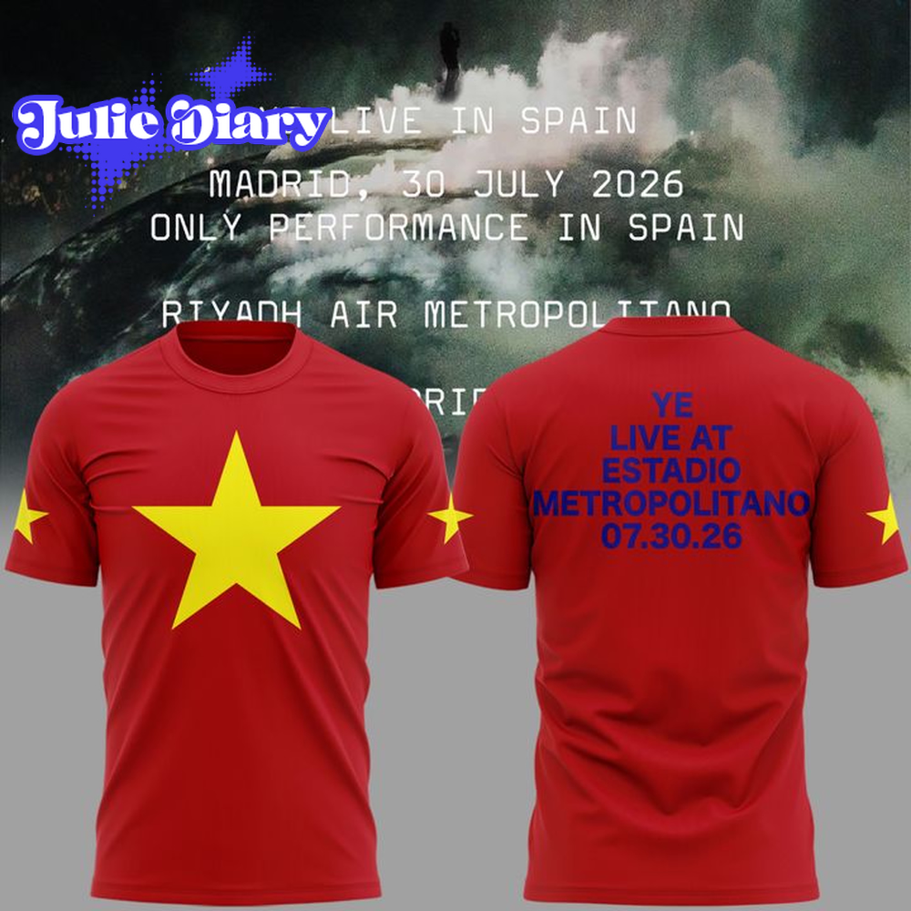 Kanye West Bully Live Concert Tour 2026 – SPAIN MADRID Hoodie/Sweatshirt/Tee Kanye West Bully Live Concert Tour 2026 – SPAIN MADRID Hoodie/Sweatshirt/Tee