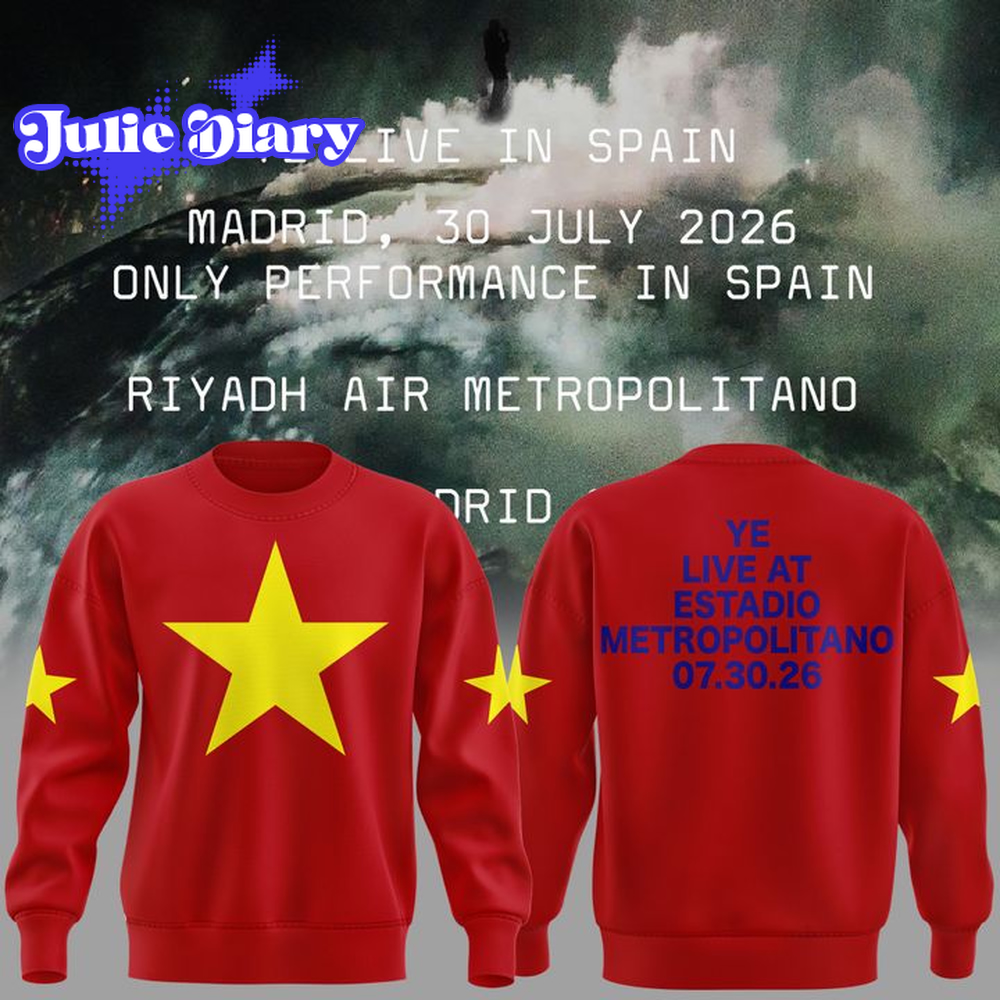 Kanye West Bully Live Concert Tour 2026 – SPAIN MADRID Hoodie/Sweatshirt/Tee Kanye West Bully Live Concert Tour 2026 – SPAIN MADRID Hoodie/Sweatshirt/Tee