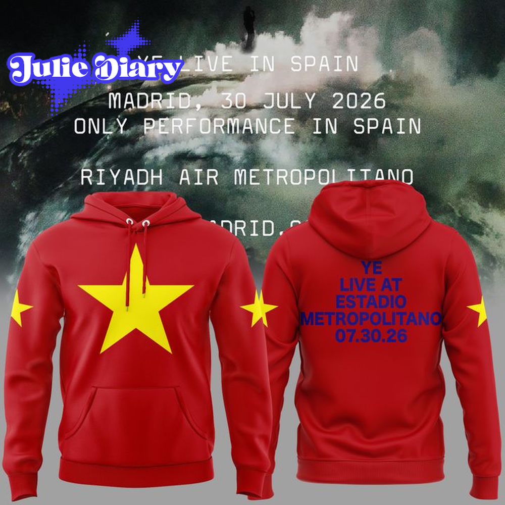 Kanye West Bully Live Concert Tour 2026 – SPAIN MADRID Hoodie/Sweatshirt/Tee Kanye West Bully Live Concert Tour 2026 – SPAIN MADRID Hoodie/Sweatshirt/Tee