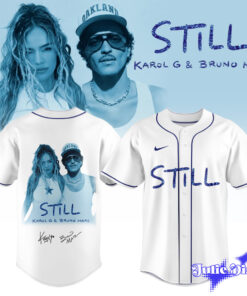 Karol G & Bruno Mars “STILL” Signature Baseball Jersey