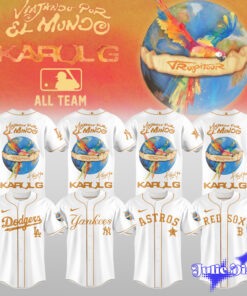 Karol G – “Nos Vamos de Tour” Signature Baseball Jersey (MLB All Team)