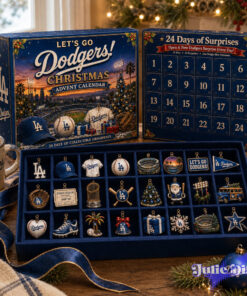 LA Dodgers Baseball Christmas Advent Calendar