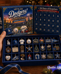 LA Dodgers Baseball Christmas Advent Calendar