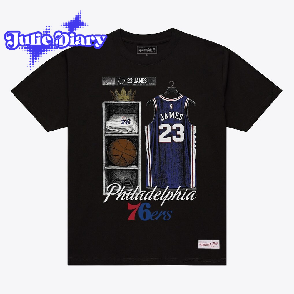 LeBron James Welcome LBJ To The Sixers 2D Shirt LeBron James Welcome LBJ To The Sixers 2D Shirt