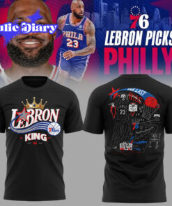 LeBron James Welcome LBJ To The Sixers Hoodie & Tee