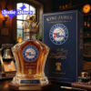 Lebron James NBA Philadelphia 76ers The King Arrives Whiskey Bottle