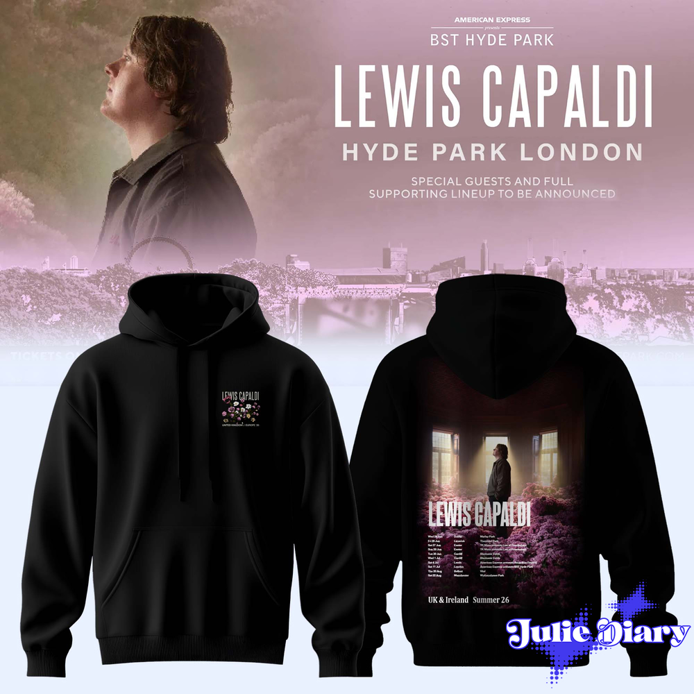 Lewis Capaldi Tour 2026 – Hoodie Lewis Capaldi Tour 2026 – Hoodie