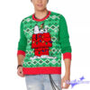 Light-Up This Bitch Loves Christmas Ugly Christmas Sweater Light-Up This Bitch Loves Christmas Ugly Christmas Sweater