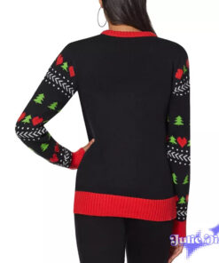 Light-Up This Bitch Loves Christmas Ugly Christmas Sweater
