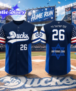 Long Island Ducks Jewish Heritage Night Baseball Jersey