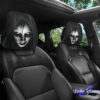 Looking Face Haunt Halloween Car Headrest Cover 2026