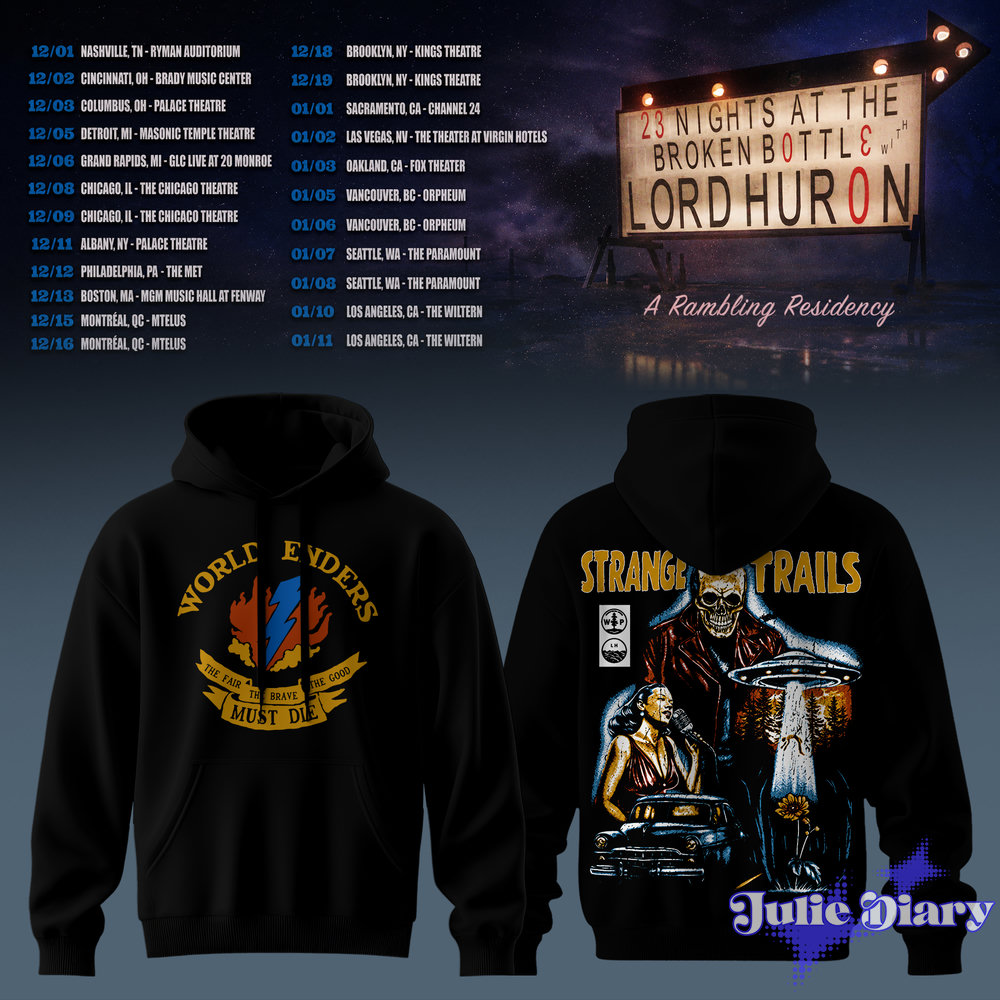 Lord Huron — A Rambling Residency Hoodie & Tee Lord Huron — A Rambling Residency Hoodie & Tee