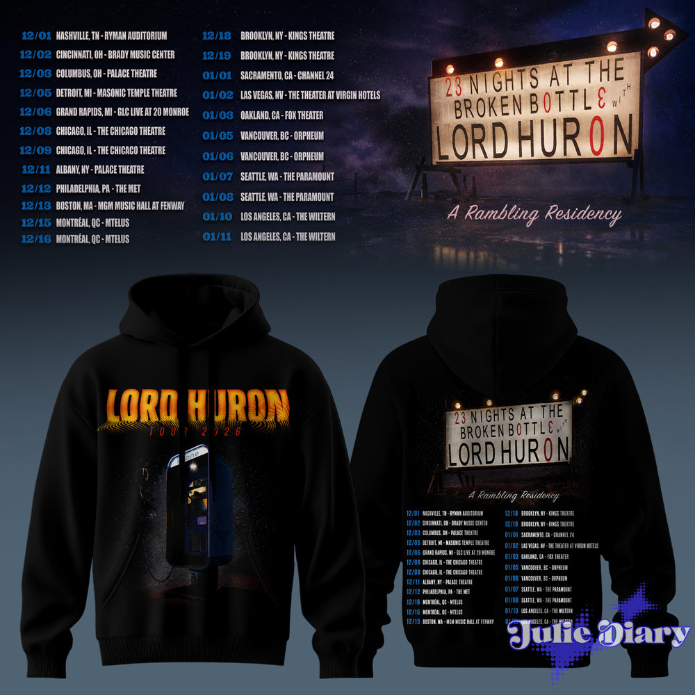 Lord Huron — A Rambling Residency Hoodie & Tee Lord Huron — A Rambling Residency Hoodie & Tee