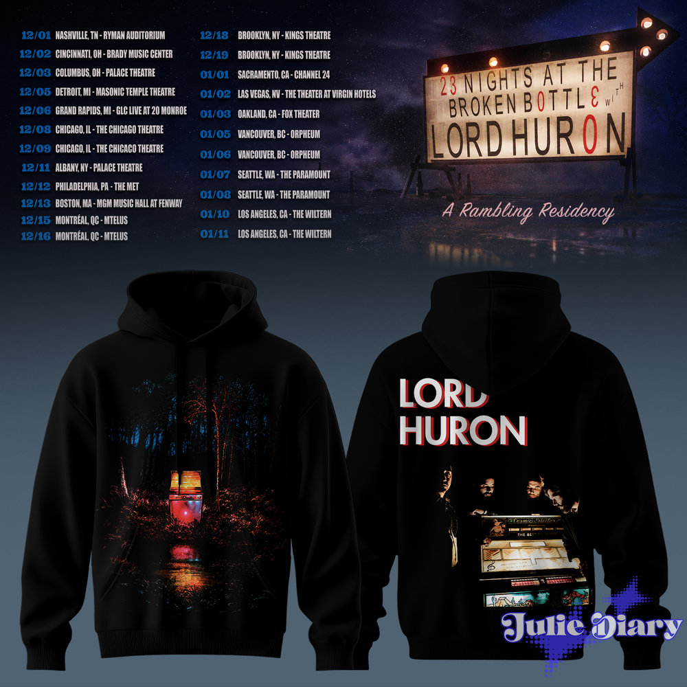 Lord Huron — A Rambling Residency Hoodie & Tee Lord Huron — A Rambling Residency Hoodie & Tee