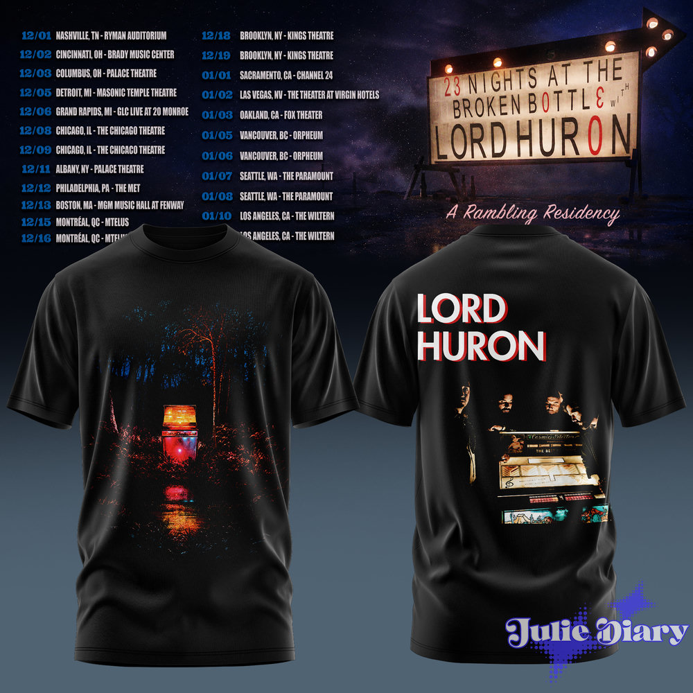 Lord Huron — A Rambling Residency Hoodie & Tee Lord Huron — A Rambling Residency Hoodie & Tee