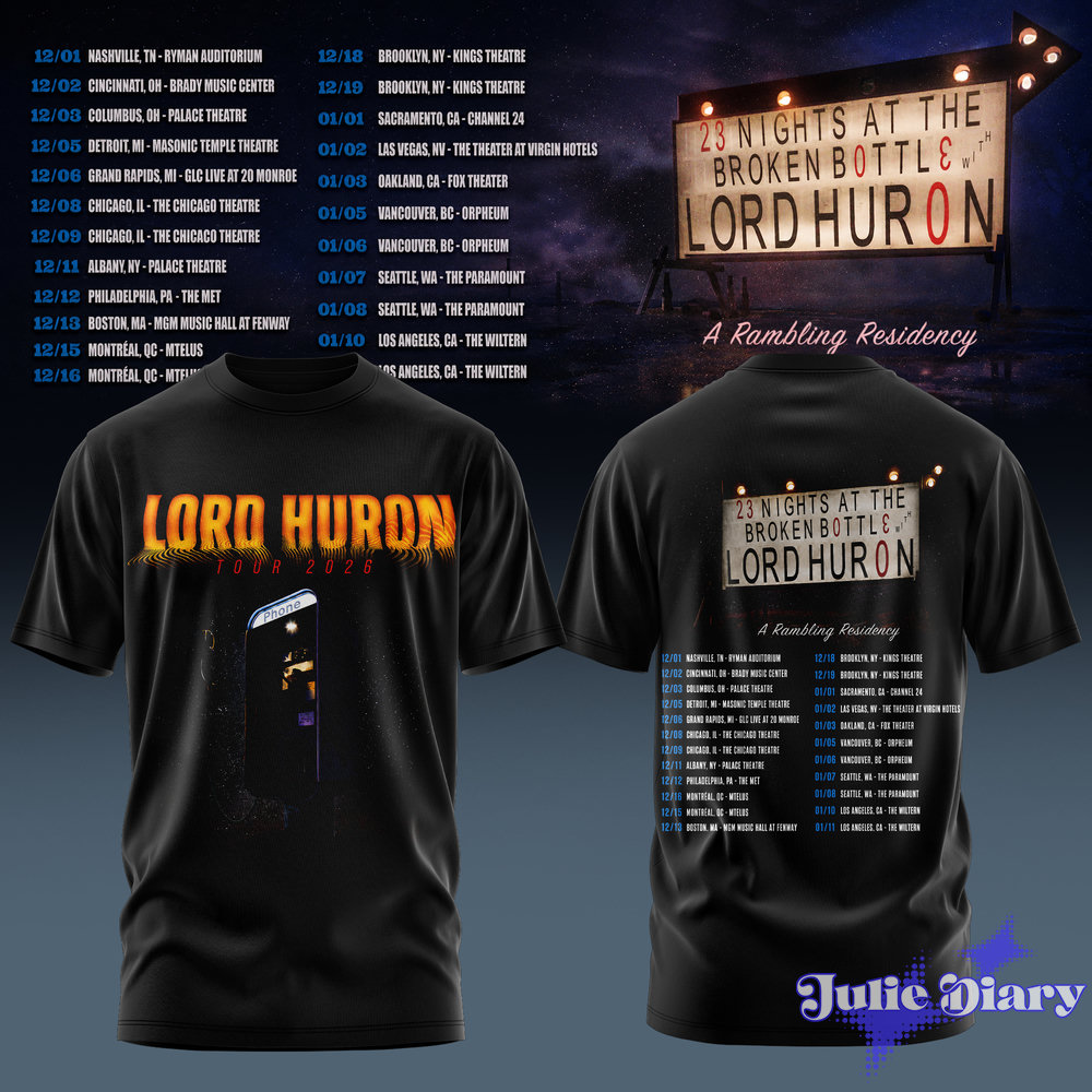 Lord Huron — A Rambling Residency Hoodie & Tee Lord Huron — A Rambling Residency Hoodie & Tee