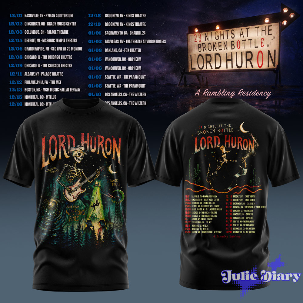 Lord Huron — A Rambling Residency Hoodie & Tee Lord Huron — A Rambling Residency Hoodie & Tee