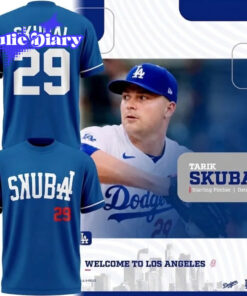 Los Angeles Dodgers x Tarik Skubal Logo Shirt