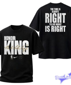 Los Angeles Lakers Honor King 2026 Martin Luther King Jr. Day T-Shirt