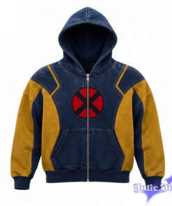 Marvel X-Men Colorblock 2026 Hoodie Zip Marvel X-Men Colorblock 2026 Hoodie Zip