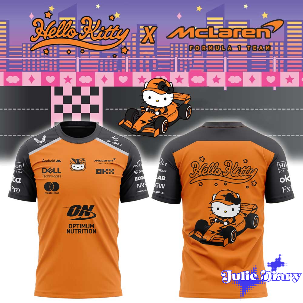 McLaren F1 Team x Hello Kitty Hoodie & Tee McLaren F1 Team x Hello Kitty Hoodie & Tee