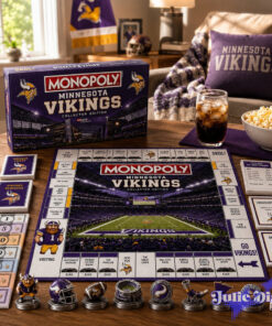 Minnesota Vikings Monopoly Board Game
