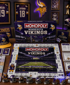 Minnesota Vikings Monopoly Board Game