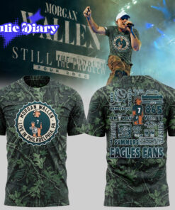 Morgan Wallen Still The Problem Tour 2026 At Lincoln Financial Field Camouflage Shirt