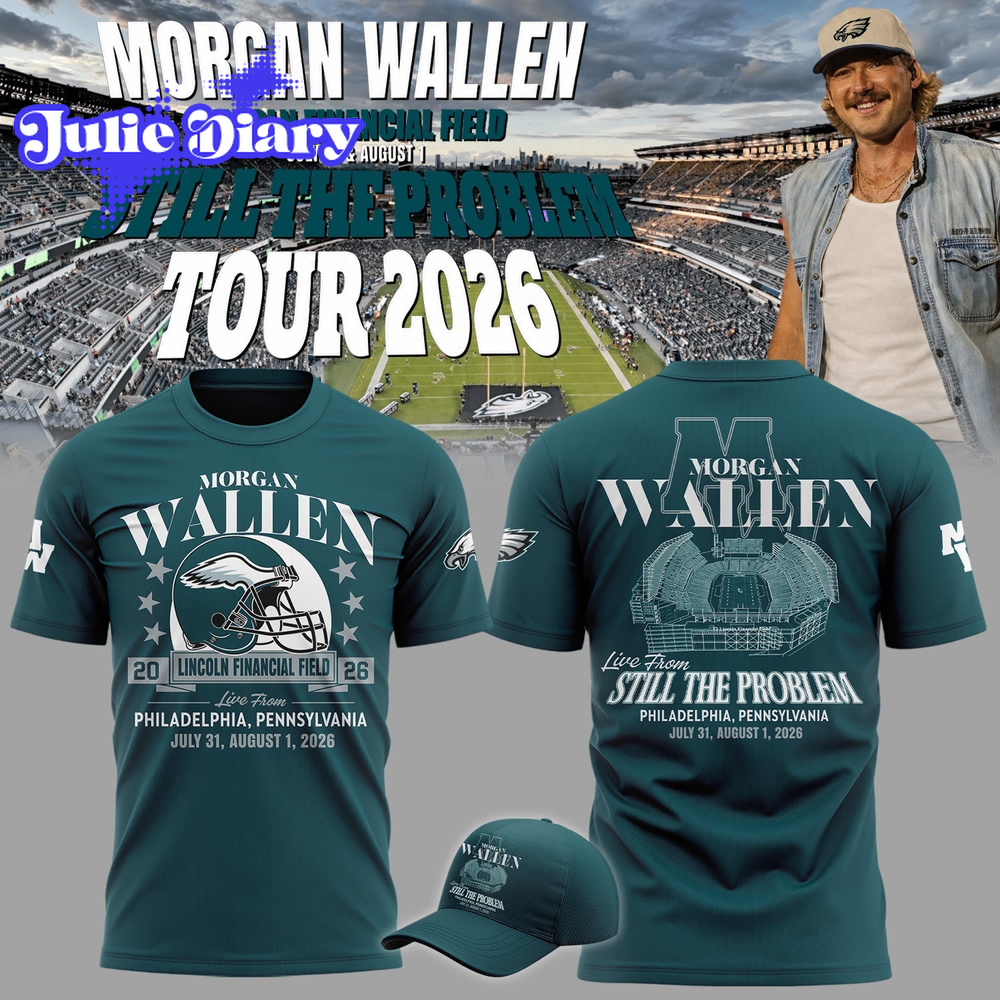 Morgan Wallen Still The Problem Tour 2026 At Lincoln Financial Field Shirt Morgan Wallen Still The Problem Tour 2026 At Lincoln Financial Field Shirt