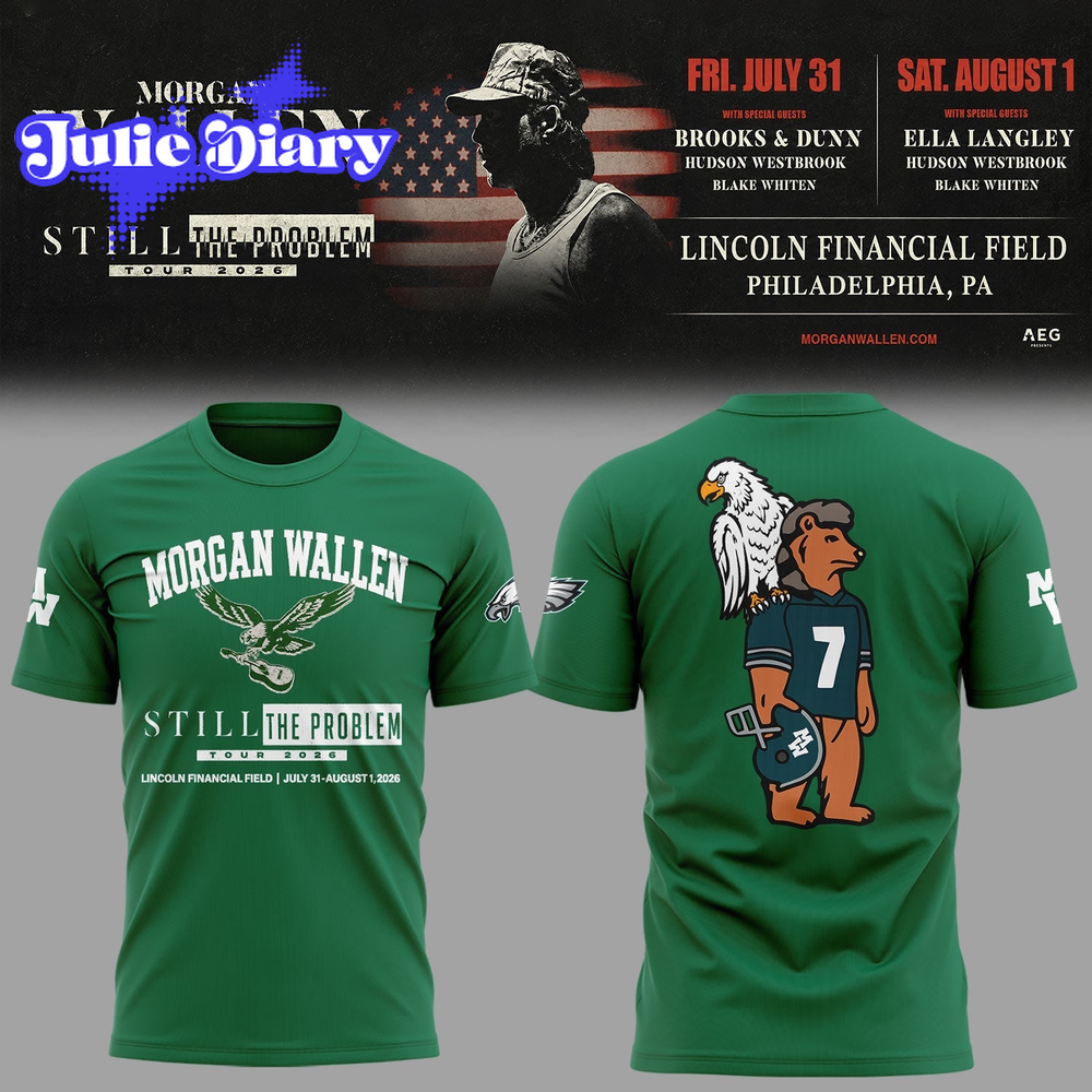 Morgan Wallen Still The Problem Tour 2026 At Lincoln Financial Field Shirt Morgan Wallen Still The Problem Tour 2026 At Lincoln Financial Field Shirt